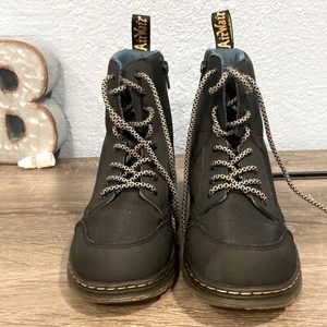 Doc martens blue black and grey